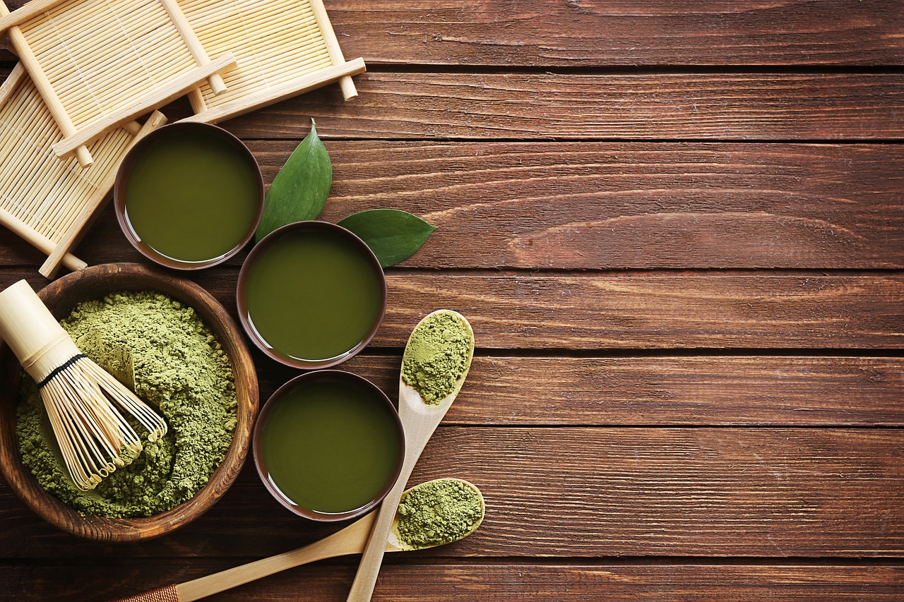 matcha- tea-powder